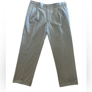 Jos A Banks Mens Gray Dress Pants